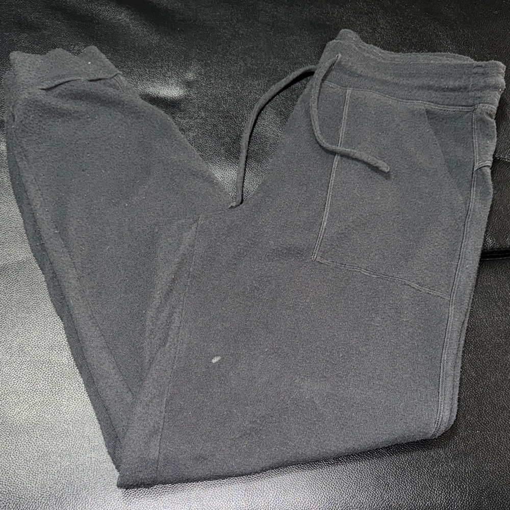 Alo yoga Classic Black/grey Drawstring Sweatpants